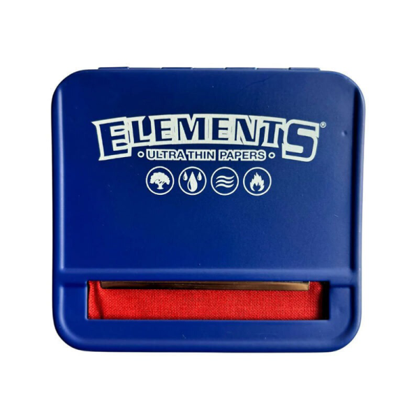 Elements Ταμπακιέρα Στριφτού Μπλε 70mm - Χονδρική